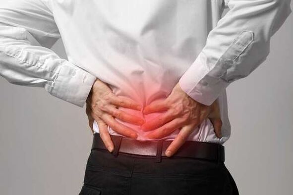 Osteochondrosis an réigiúin lumbar